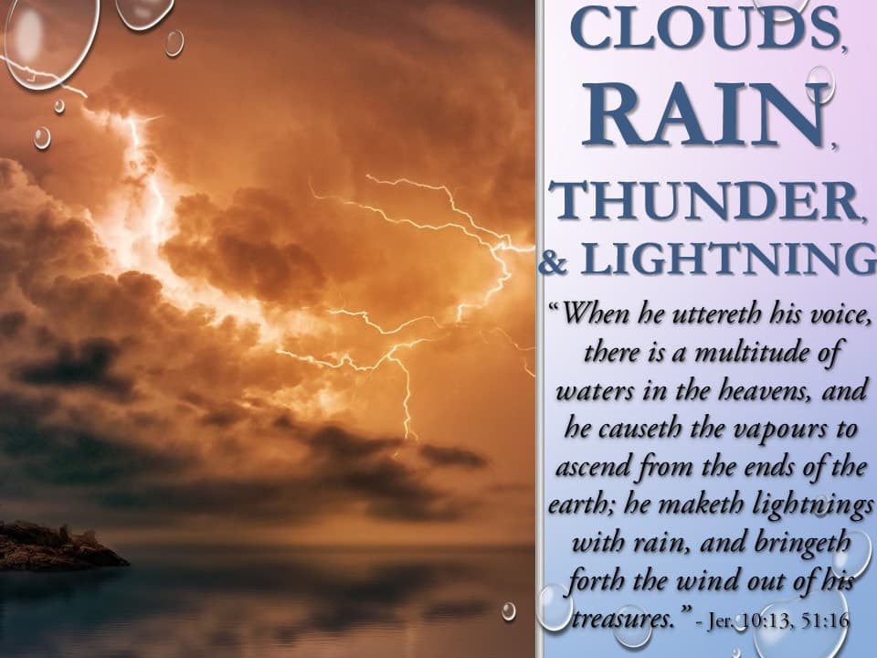 Image for Clouds, Rain, Thunder, & Lightning