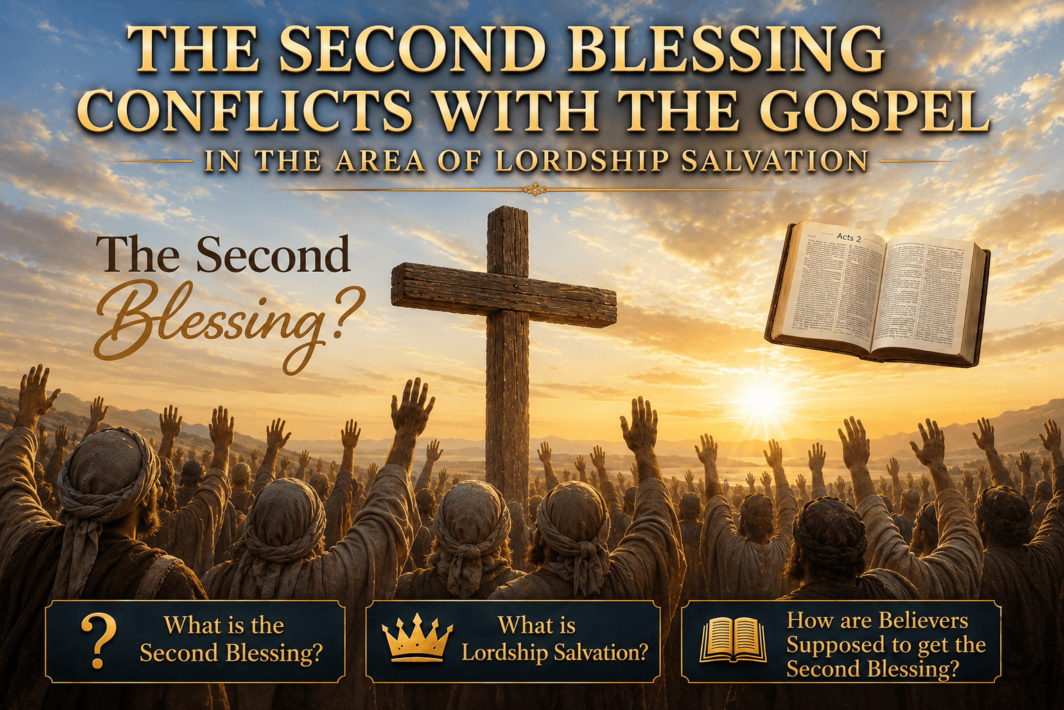 Image for The Second Blessing Conflicts with the Gospel in the Area of Lordship Salvation