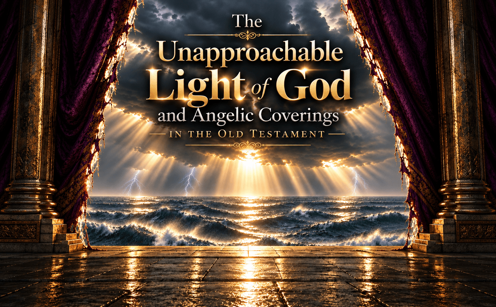 Image for The Unapproachable Light of God and Angelic Coverings in the Old Testament